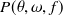 $P(\theta ,\omega ,f)$